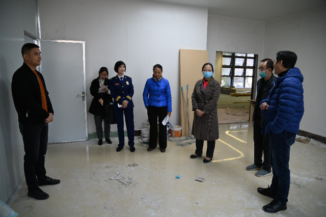 自治区卫健委组织专家检查指导我院新院区消防安全工作