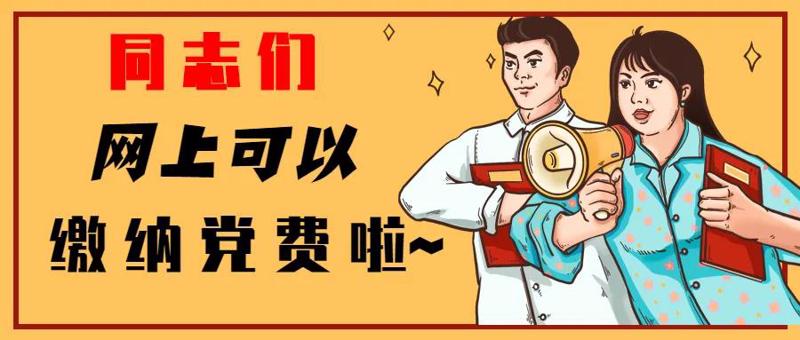 我为群众办实事——@全体党员，党费，我们网上缴
