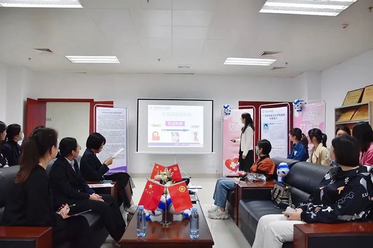 三八妇女节｜我院到南宁轨道交通运营有限公司举办三八节健康公益科普讲座
