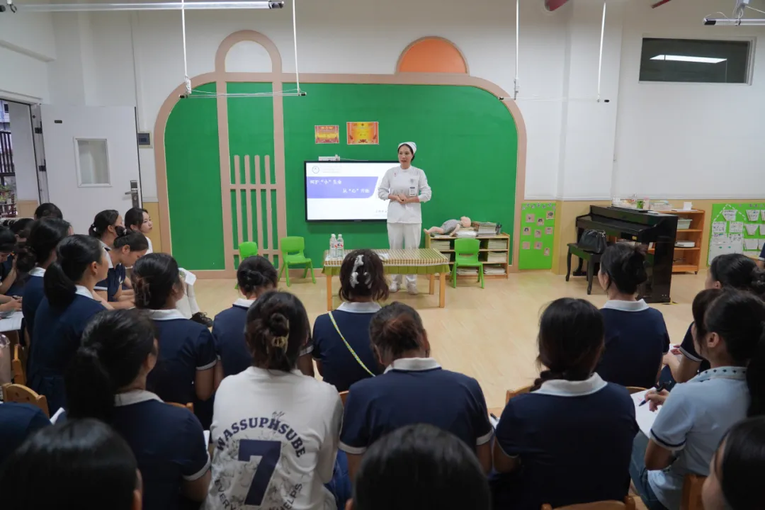 我院儿童认知发展专题讲座走进南宁市贝迪格幼儿园