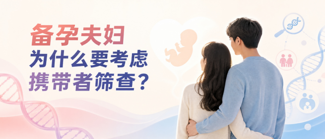 备孕夫妇为什么要考虑携带者筛查？